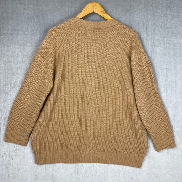Quince Cardigan Womens XS Boyfriend Oversized Mongolian Cashmere Quiet Luxury - Picture 3 of 12
